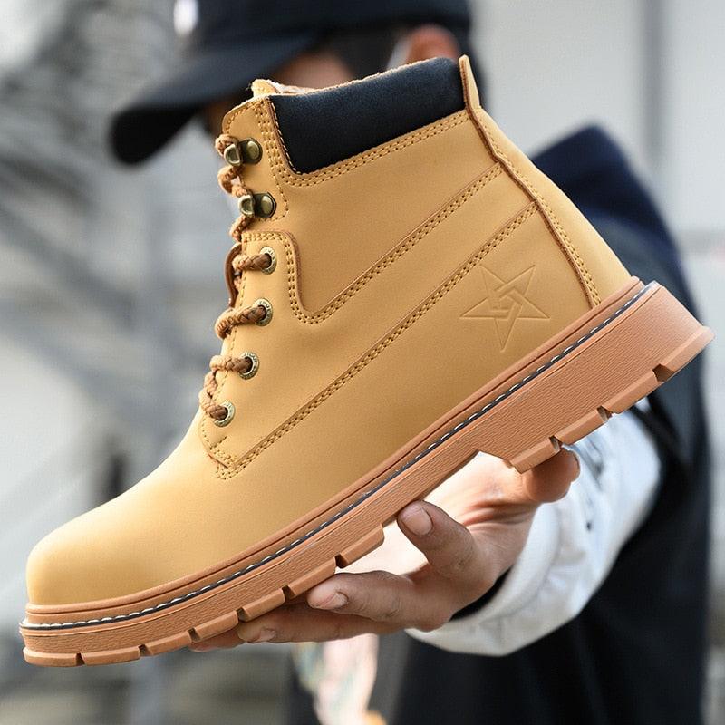 Coturno Masculino em Couro - Army Star / A Sua Melhor Opção em Conforto Sem Perder Seu Estilo Tático! - ModernLar