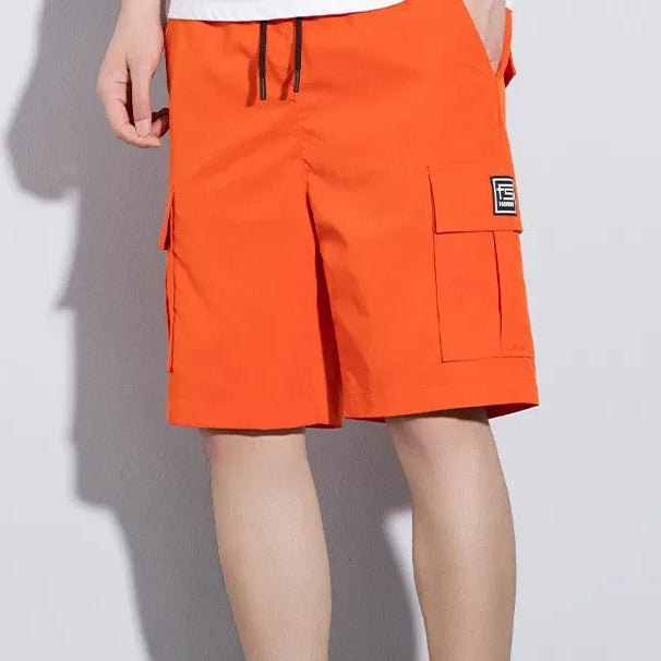 [COMPRE 2, LEVE 4] Shorts Leon™ em Malha Gelada com Bolsos Cargo / Design utilitário com frescor imbatível!