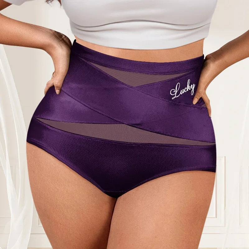Calcinha Modeladora Levina™ com Cintura Alta, Efeito Empina Bumbum e Design Anatômico / Mais Segurança Para Vestir e Se Sentir Bem