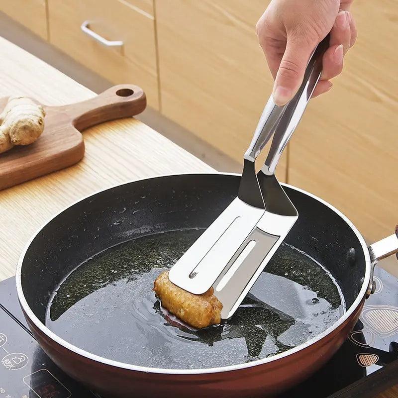 ( Compre 1 e Leve 2) Espátula Multiuso UniChef™ em Aço Inoxidável / A Versatilidade que Eleva Cada Receita! - ModernLar