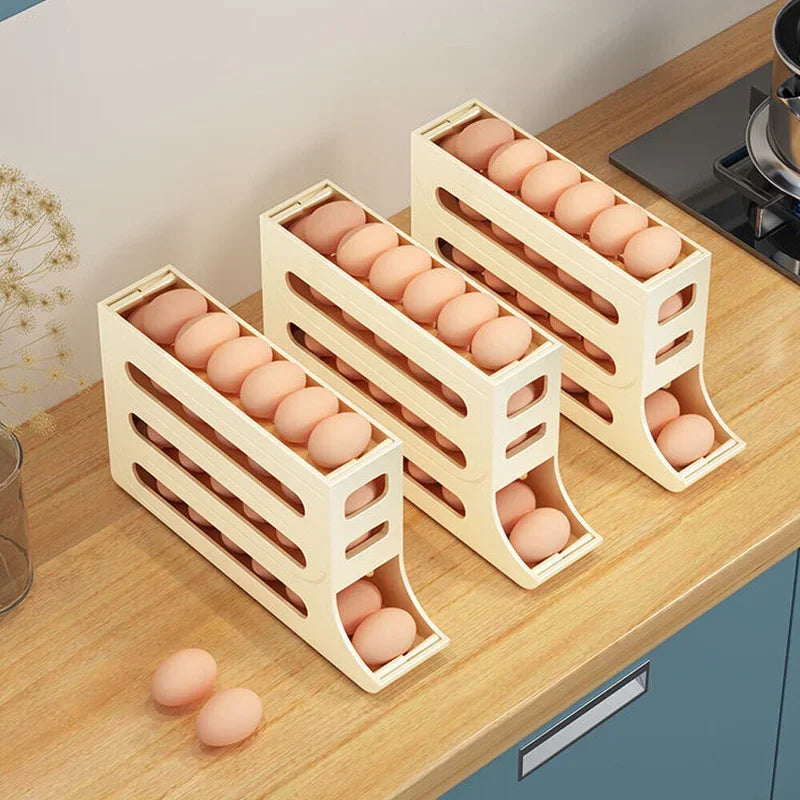 Dispenser de Ovos Inteligente Modern Lar ™ / Praticidade Inigualável, Design Moderno e Compacto!