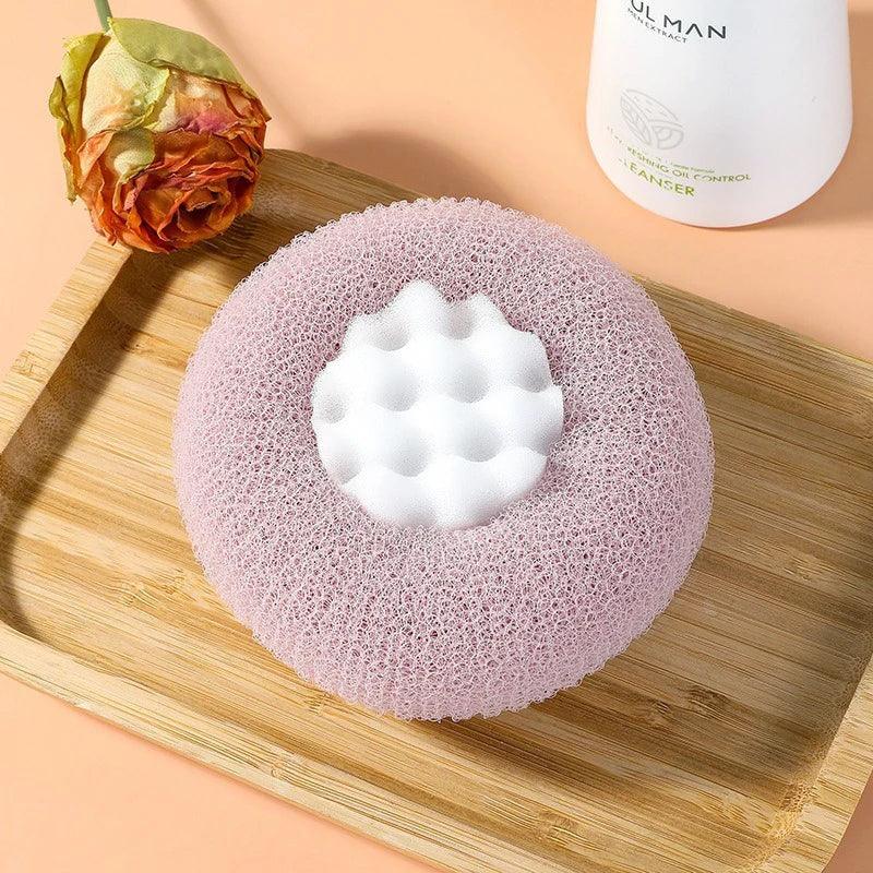 [COMPRE 1 E LEVE 4] Esponja NuvaCare™ com Centro Massageador / Para um Banho Leve, Puro e Revigorante!