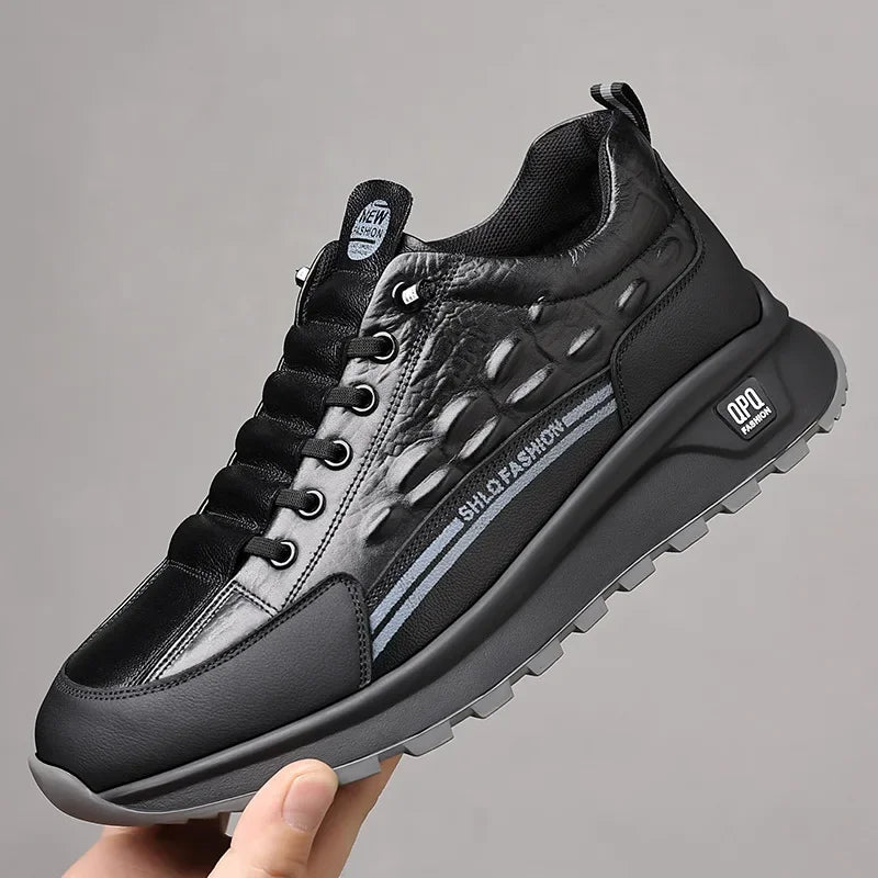 Tênis Urban Crocodille™ com Amortecimento Inteligente / Robustez Sofisticada para o Dia a Dia!