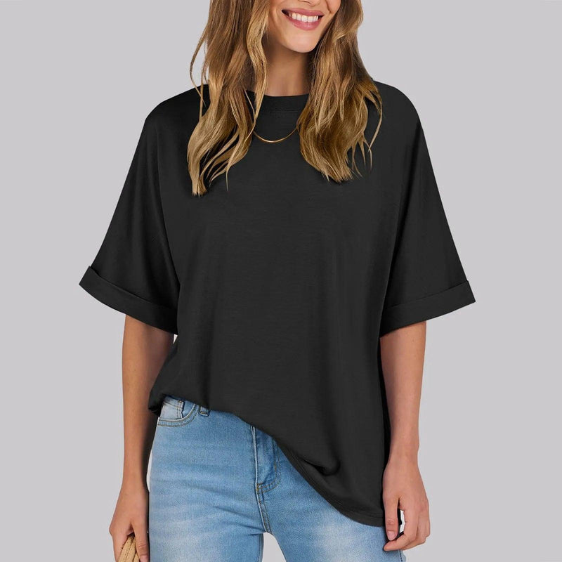 [Compre 1 e Leve 2] Blusinha Antonella™ em Popelina Premium com Toque de Elastano / Conforto e Versatilidade que Acompanham o Seu Dia!