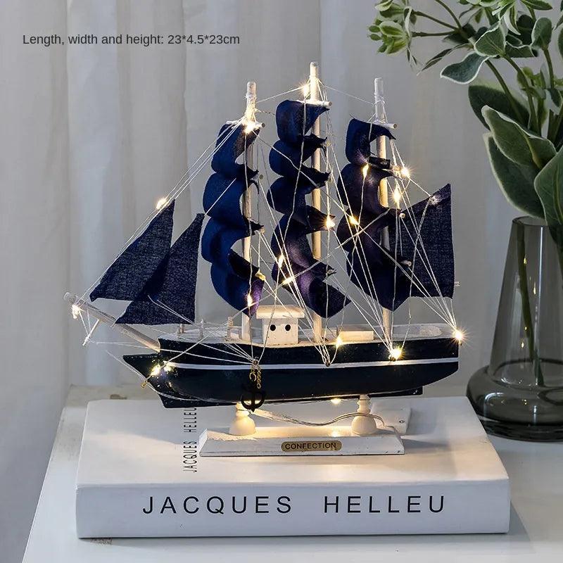 Barco Decorativo Veleiro - Orgulho Naval / A Opção Perfeita Para Decorar Qualquer Ambiente! - ModernLar