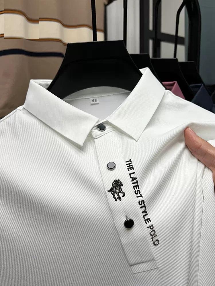 Polo de Alto Padrão GolfStar™ / A Camiseta do Homem que Adora se Vestir com Luxo & Requinte! - ModernLar