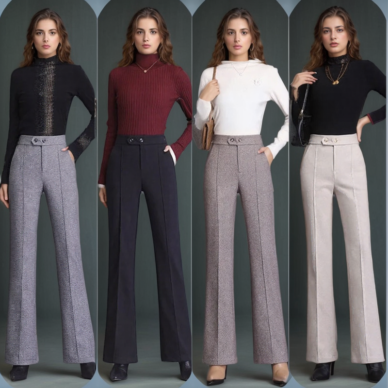 Calça Valença™ em Alfaiataria Premium com Caimento Flare / O Clássico que Valoriza com Sofisticação!