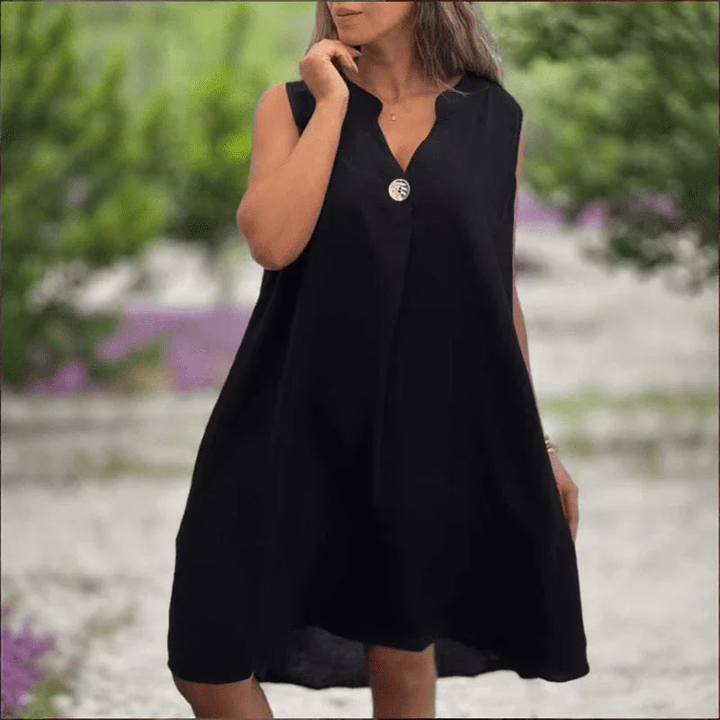 Vestido Isadora™ com Saia Rodada e Toque Retrô Elegante / Encante com Delicadeza e Estilo Atemporal!