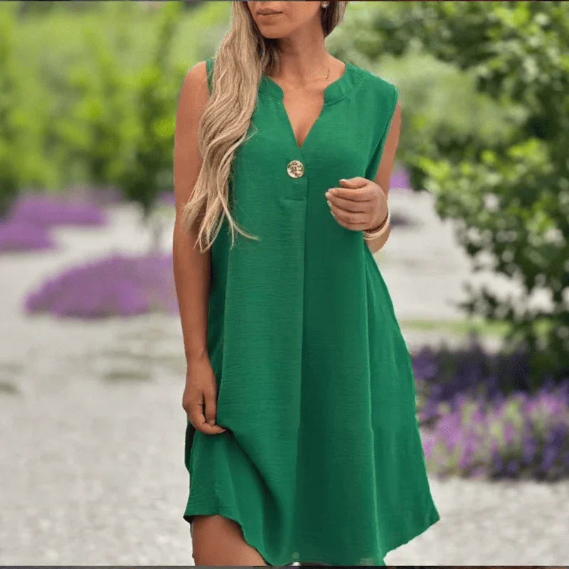 Vestido Isadora™ com Saia Rodada e Toque Retrô Elegante / Encante com Delicadeza e Estilo Atemporal!