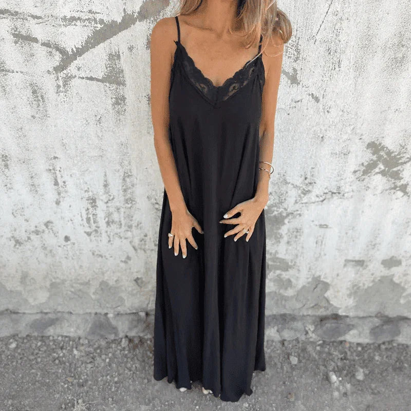 Vestido Carolina™ em Viscose com Caimento Leve / Para Mulheres que Amam a Elegância Simples e Sofisticada!