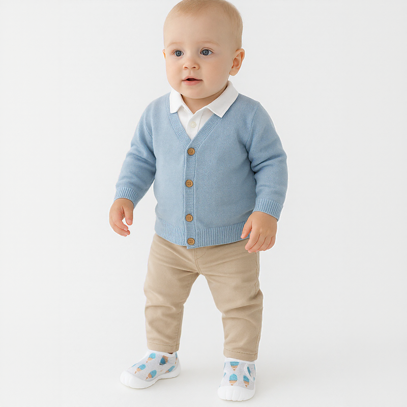 Tênis de Bebê BabyComfort™ com Proteção Anatômica Flexível e Solado Antiderrapante / O Primeiro Passo com Conforto e Segurança!