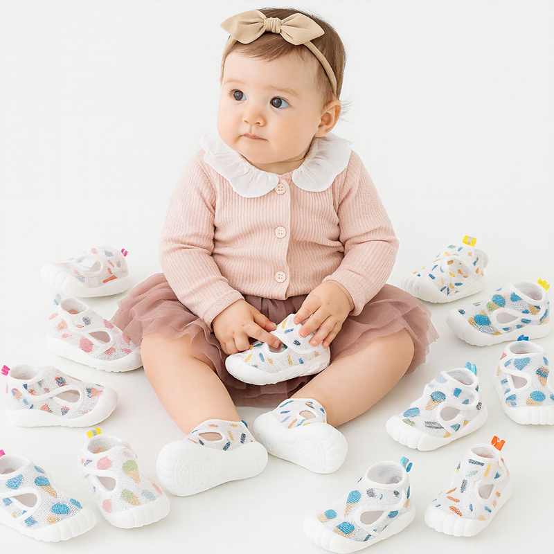 Tênis de Bebê BabyComfort™ com Proteção Anatômica Flexível e Solado Antiderrapante / O Primeiro Passo com Conforto e Segurança!