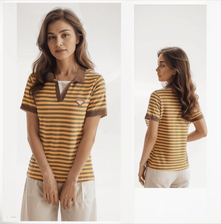 Kit com 3 Polos Demeter’s™ Estilo Clássico / A Polo Essencial para o Guarda-Roupa da Mulher Elegante! - ModernLar