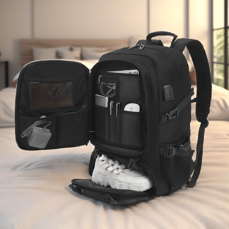 Mochila de Viagem Marco Polo de Alta Capacidade / Espaço e Conforto sua viagem e Cotidiano! - ModernLar