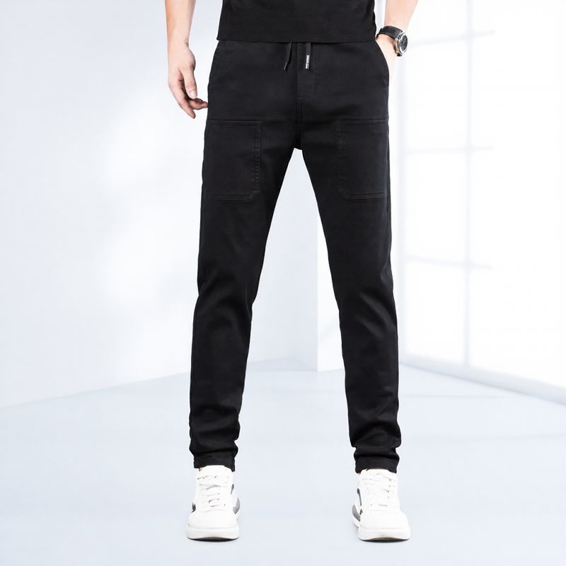 Calça Levi™ em Sarja Premium com Bolsos Funcionais