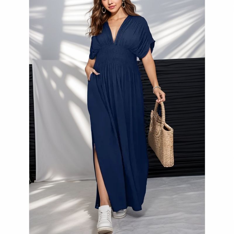 [COMPRE 1 E LEVE 2] Vestido Le Praiê™ em Linho de Algodão com Cintura Modeladora / Feito Para a Mulher que Valoriza Conforto e Estilo com Sofisticação!