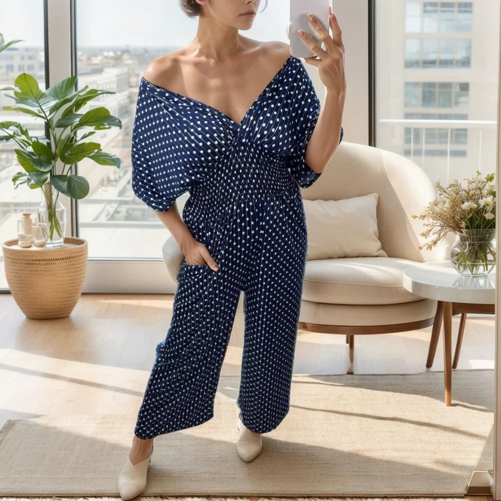 Macacão Mariah™ em Viscose com Efeito Alongador / Leveza e Estilo que Abraçam Você!