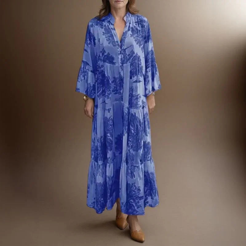 Vestido Romanza™ em Viscose de Caimento Perfeito / O Charme e a Leveza que Transformam Seu Look!