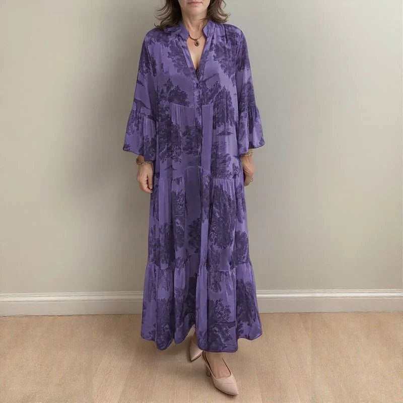 Vestido Romanza™ em Viscose de Caimento Perfeito / O Charme e a Leveza que Transformam Seu Look!