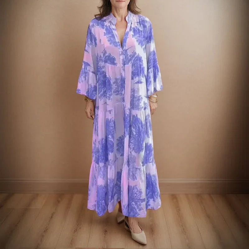 Vestido Romanza™ em Viscose de Caimento Perfeito / O Charme e a Leveza que Transformam Seu Look!