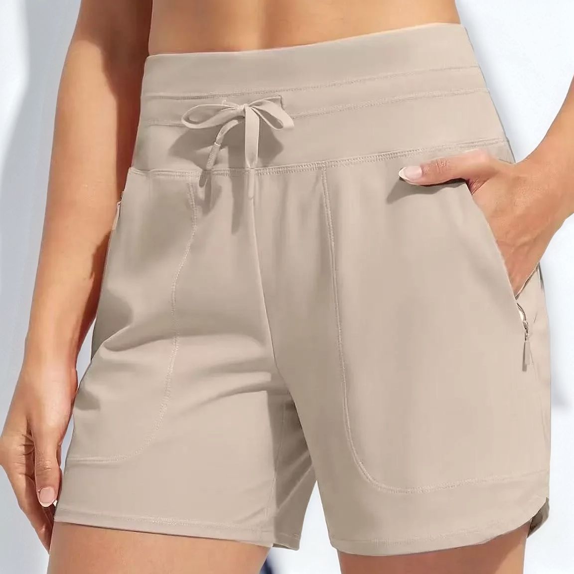 (Super Promo: Compre 2 Leve 3) Shorts Alícia Comfort™ em Malha Leve com Cós Alto de Ajuste Perfeito / Liberdade Total sem Aperto ou Incômodo!