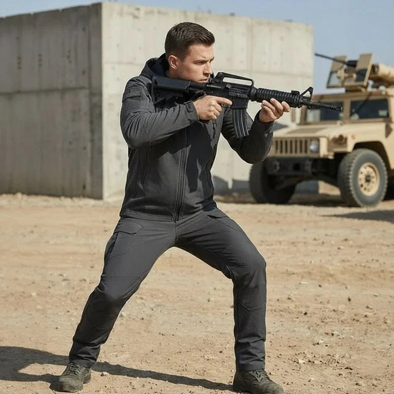 Conjunto Militar Sentinel™ Tático Impermeável de Alta Performance / Proteção, Mobilidade e Resistência para Qualquer Terreno!