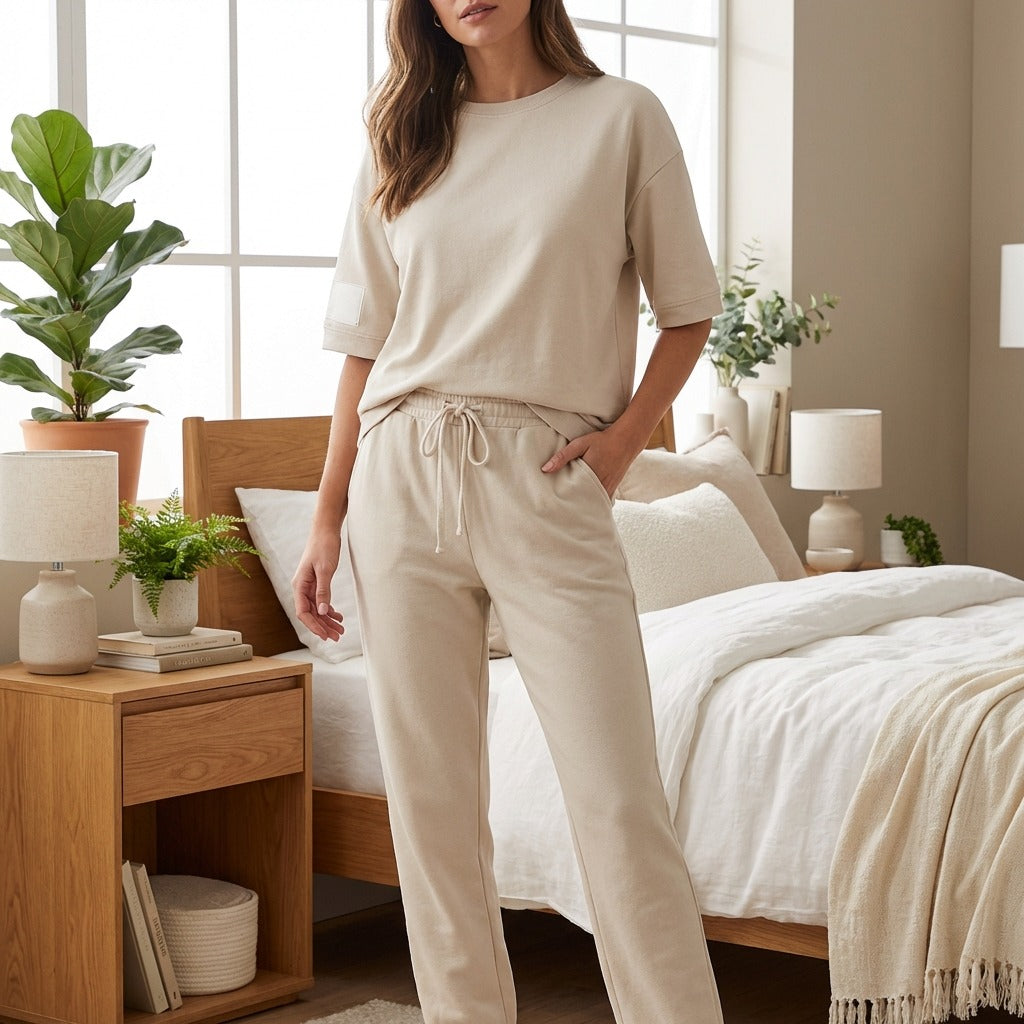 Conjunto Luna Confort™ em Malha Suave com Toque Sedoso