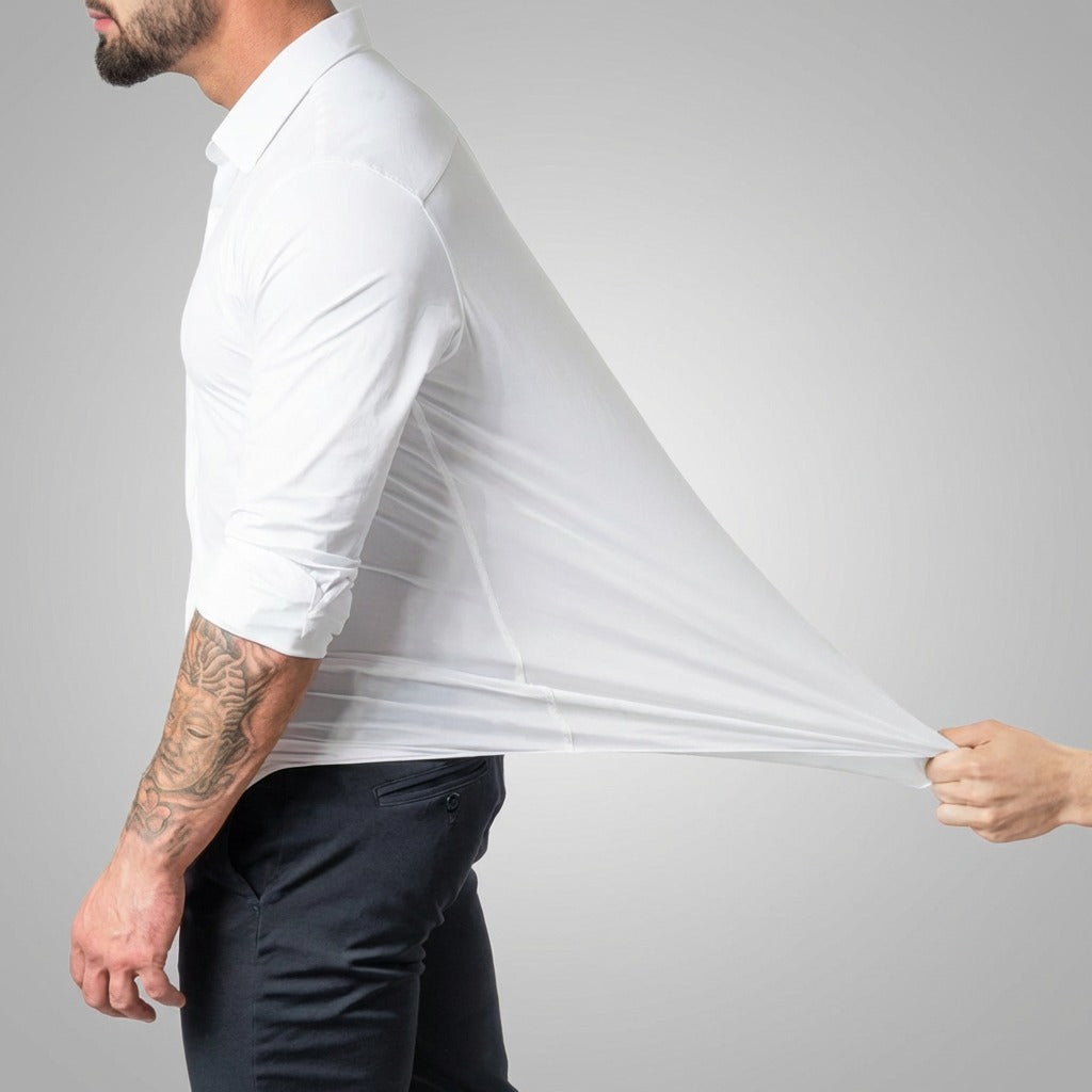 Camisa Aureo™ Em Poliamida Sedosa com Alta Elasticidade