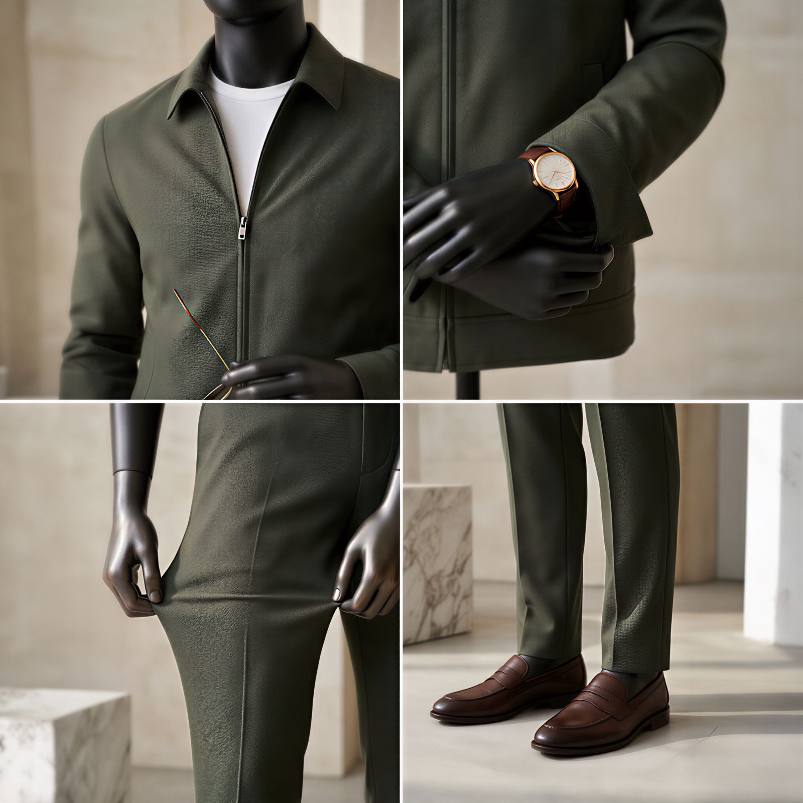 Conjunto Tudor™ em Alfaiataria Britânica com Caimento Confortável