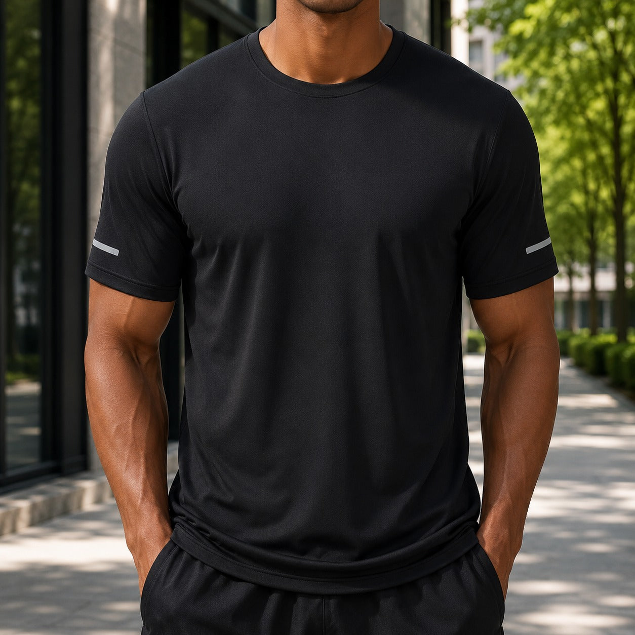 Camiseta Atlas™ com Proteção Solar UPF 50+ e Tecnologia DryFit / Frescor e Proteção em Qualquer Movimento