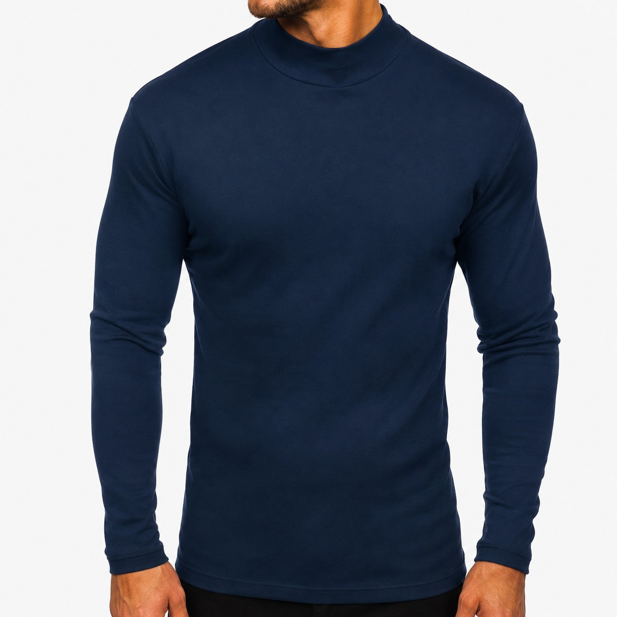 Camiseta Valtor™ de Manga Longa com Tecido Flexível e Modelagem Ajustada
