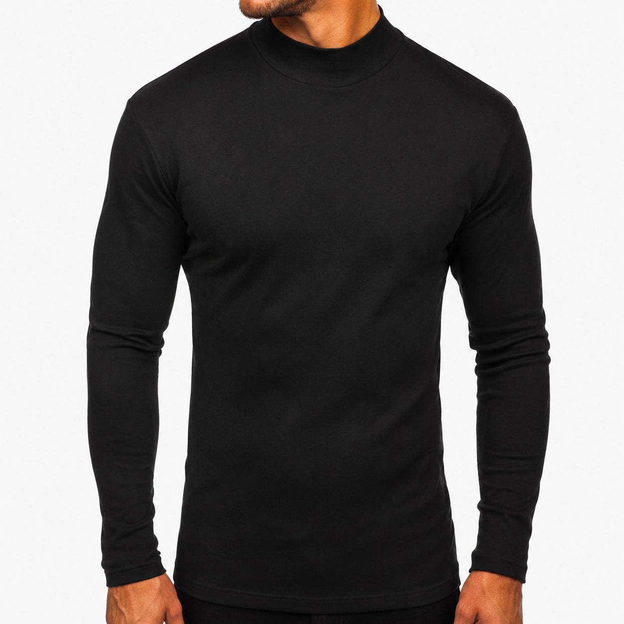 Camiseta Valtor™ de Manga Longa com Tecido Flexível e Modelagem Ajustada