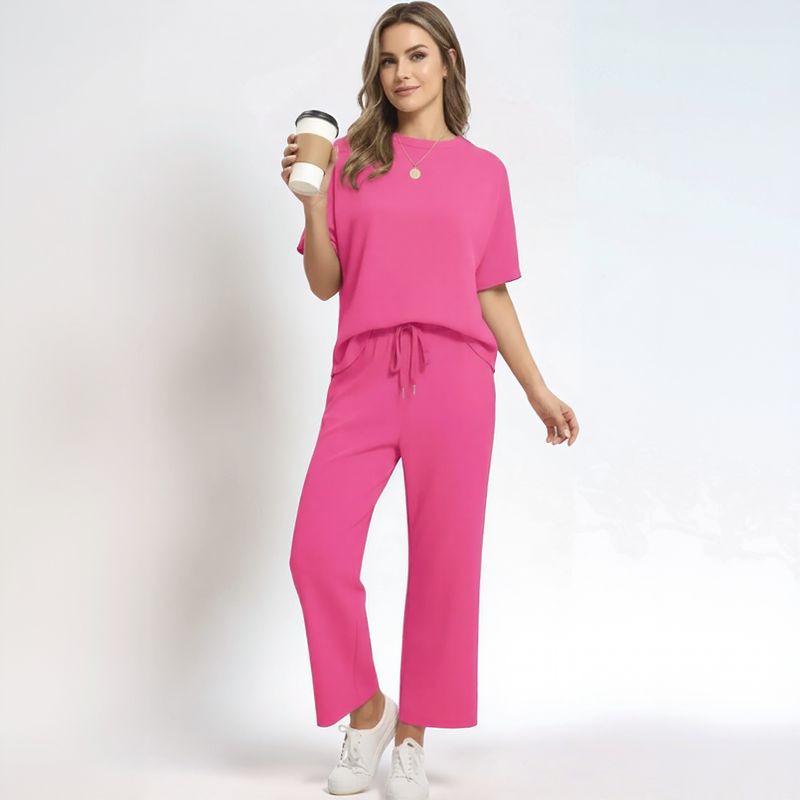 Conjunto DonnaGringa™ em Algodão Leve com Caimento Solto / Leveza Suave e Caimento Natural Que Não Marca!