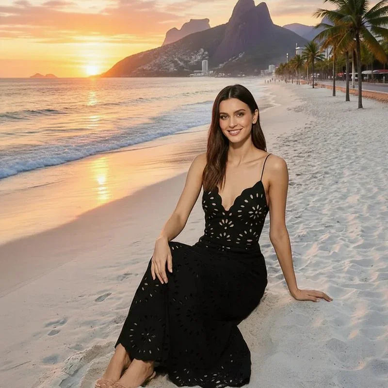 Conjunto de Praia Marina™ Maiô & Saia 2 em 1 / A Peça Viral Que Vai Marcar o Verão Brasileiro!