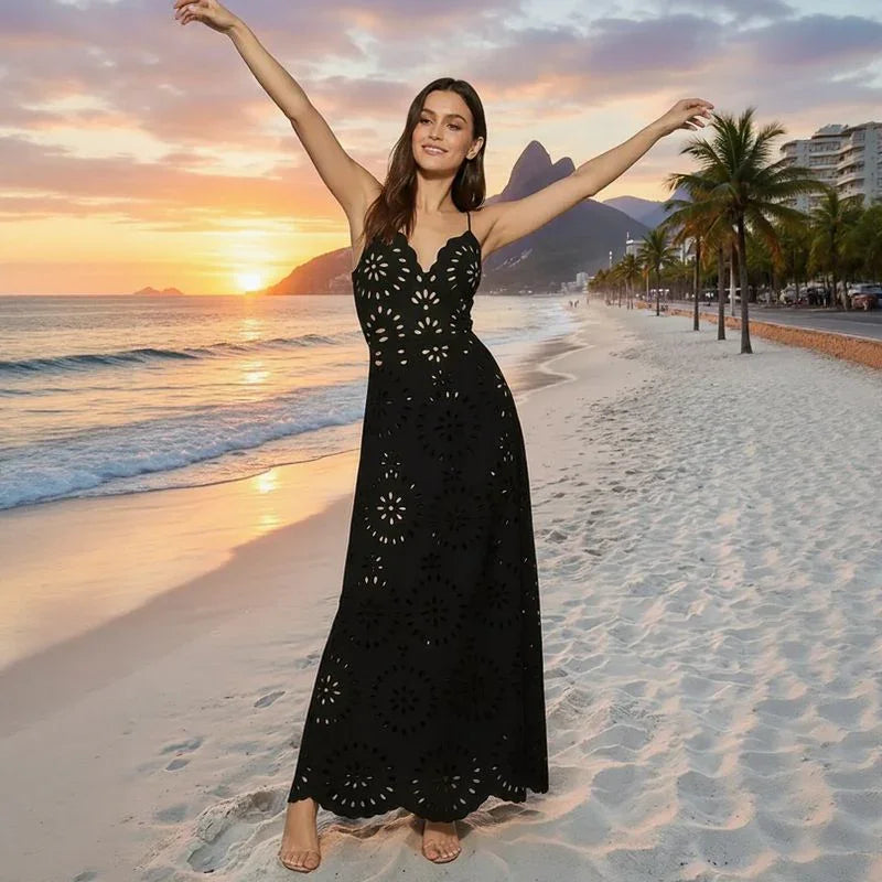 Conjunto de Praia Marina™ Maiô & Saia 2 em 1 / A Peça Viral Que Vai Marcar o Verão Brasileiro!