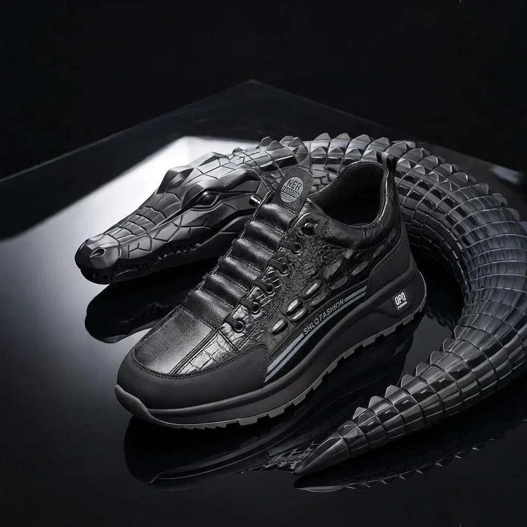 Tênis Urban Crocodille™ com Amortecimento Inteligente / Robustez Sofisticada para o Dia a Dia!