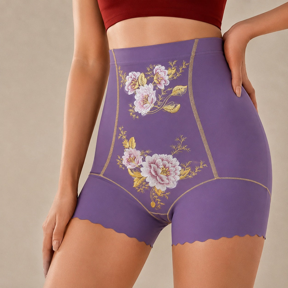 [COMPRE 2 E LEVE 5] Calcinha Modeladora Elorien™ com Efeito Empina-Bumbum e Forro Interno Respirável Antibacteriano