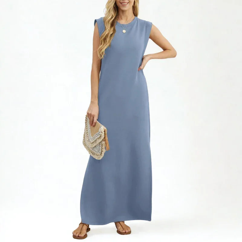 Vestido La Señorita™ em Malha Rayon Super Soltinha com Bolsos Laterais / Conforto Máximo ate para os Dias Mais Complicados!