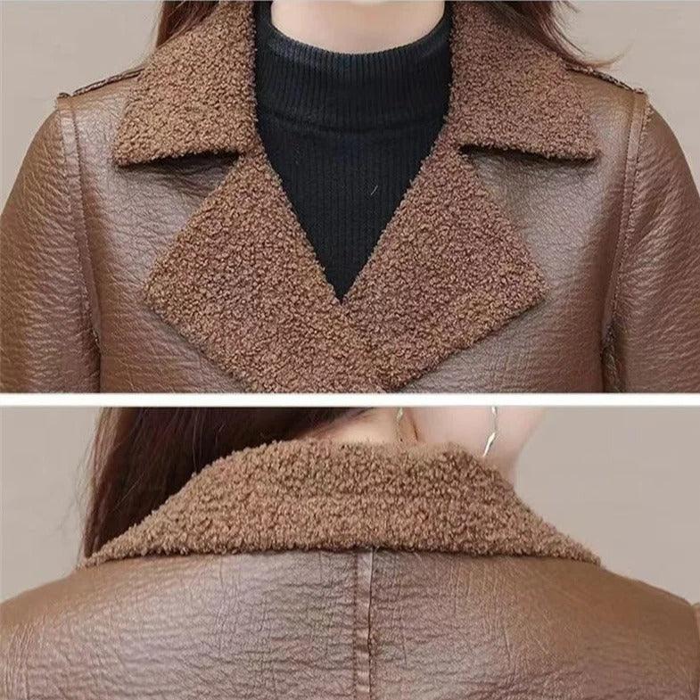 Jaqueta Catherine™ Dupla Face Estilo Sobretudo / Design Clássico, Chique e Versátil para os Melhores Dias de Inverno! - ModernLar