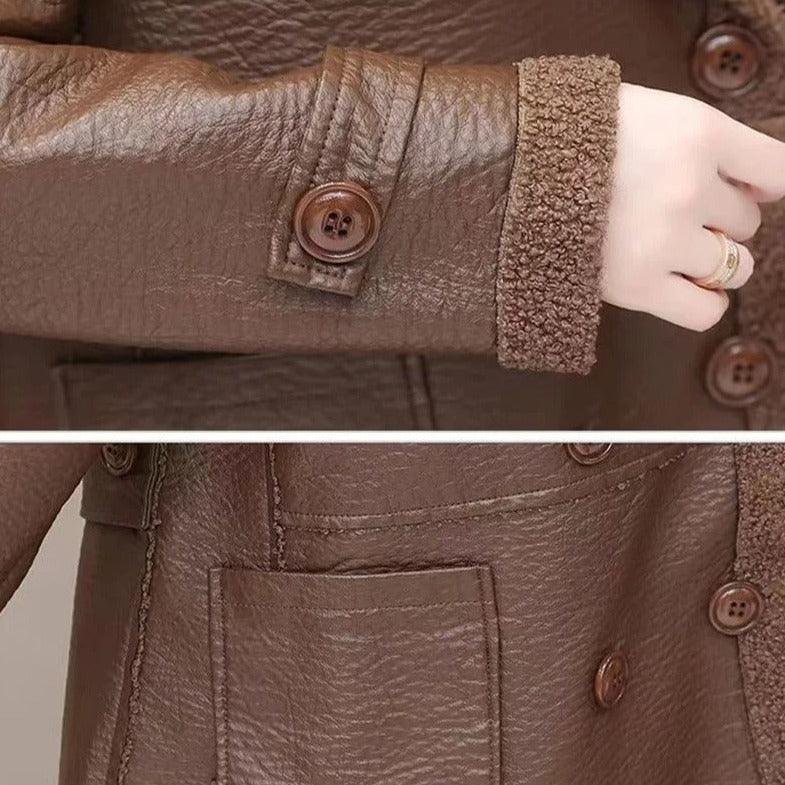 Jaqueta Catherine™ Dupla Face Estilo Sobretudo / Design Clássico, Chique e Versátil para os Melhores Dias de Inverno! - ModernLar