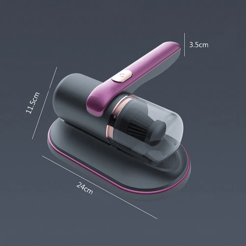 Aspirador Portátil AeroClean™ - Aspirador de Mão e Higienizador com Tecnologia UV-C Antiácaros!! - ModernLar