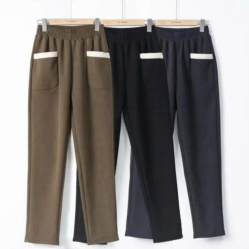 Calça BelleChic™ em Cotelê Aveludado / Estilo, Charme e Conforto para a Mulher Moderna! - ModernLar