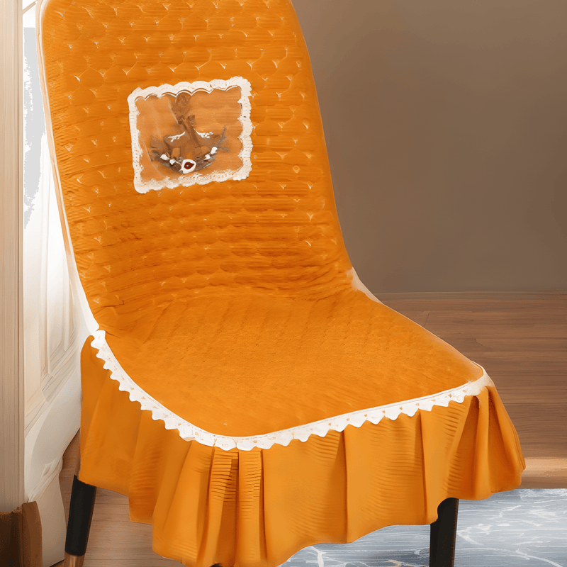 Capas de Cadeira Holly™ com Design Premium para Decoração / Toque Aconchegante para uma Decoração Inesquecível! - ModernLar