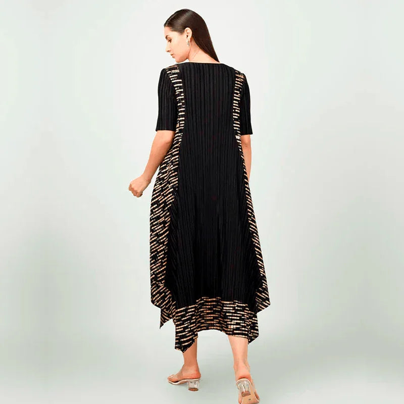 Vestido Vegas™ Elegance Flow / A Elegância Plissada com Leveza Incomparável! - ModernLar