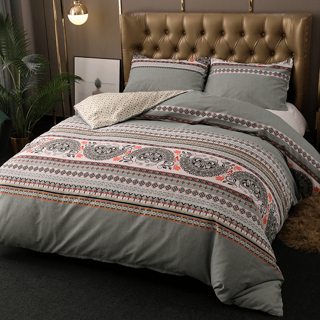 Roupas de Cama Caminho Das Índias - 3 Peças - ModernLar