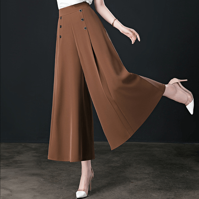 Calça Estilo Saia Madame em Seda Gelo / A Campeã em Leveza & Elegância! - ModernLar