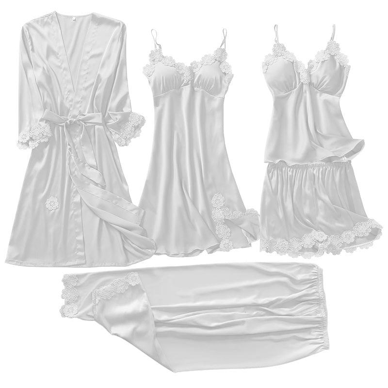 Conjunto SweetDream 5 Peças em Cetim de Seda - ModernLar