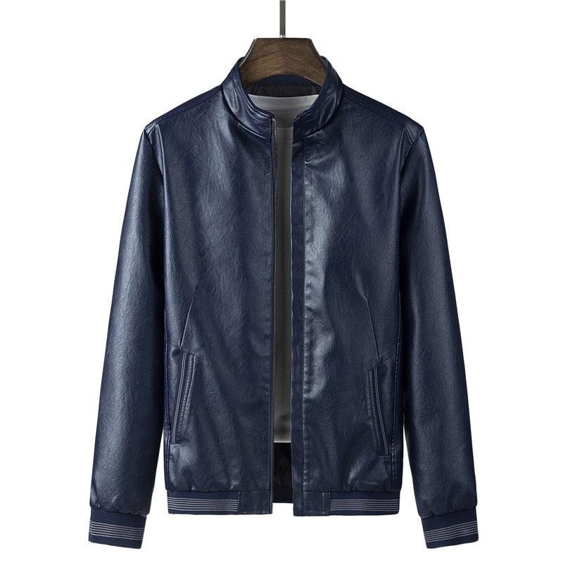 Jaqueta Masculina em Couro P.U - EleganceCoat / Encontre o Equilíbrio Perfeito entre Estilo e Conforto! - ModernLar