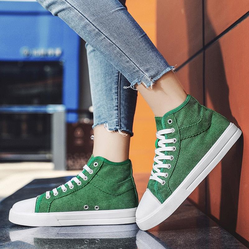 Tênis Feminino Cano Alto - Color Burst / Conforto e Estilo em um só Tênis! - ModernLar