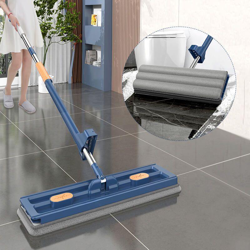 Rodo Mop em Microfibra Para Limpeza Úmida e Seca - GlideMop / Manter Seus Ambientes limpos Nunca foi Tão Facil!! - ModernLar